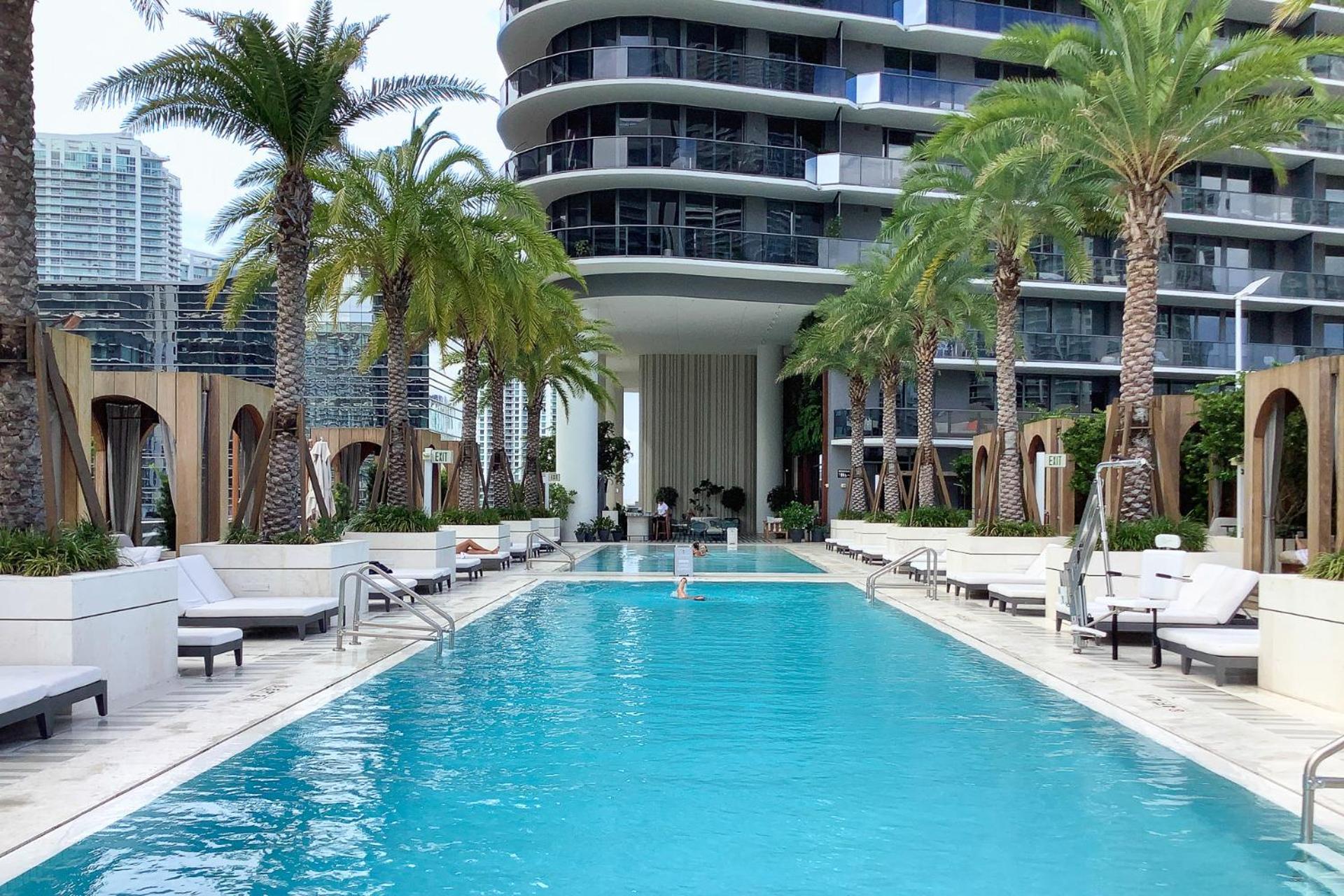 Wonderful King Suite With Pool At Sls Lux Brickell Miami Exteriör bild